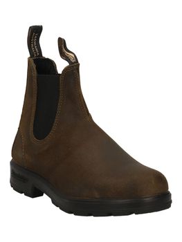 Beatles Blundstone 1615 ELASTIC SIDED BOOT SUEDE unisex adulti dark olive.