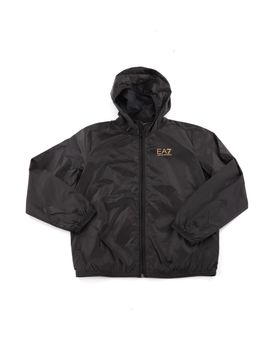 Giubbino EA7 7B000032 AF12981 da bambino nero+oro.