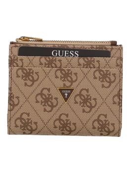 Portafoglio Guess SMMALO LEA03 da uomo beige+brown.