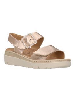 Sandalo Grunland SE0192 68MOLL da donna platino.