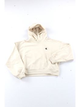 Felpa Calvin Klein IG0IG02747 CKS da bambina dove.