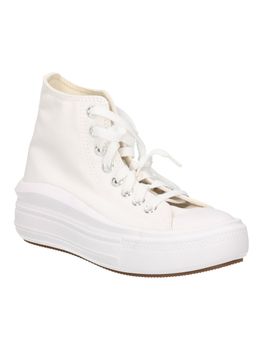 Sneakers Converse 568498C CTAS Move Hi da donna bianca.