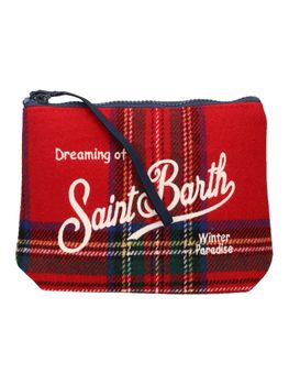 Pochette Mc2 Saint Barth ALI0022 01966 unisex tartan.
