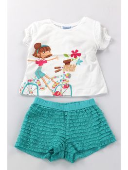 Completo Mayoral 3211 da bambina tiffany.