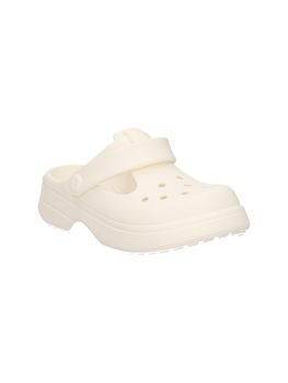 Ciabatta Crocs 210615 da bambina chalk.