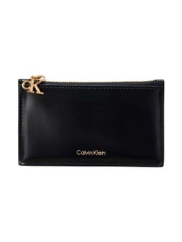 Portacarte Calvin Klein LV04F1076G da donna nero.