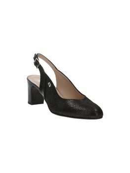 Scarpa con il tacco Valleverde 28240 da donna nera.