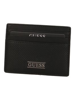 Portacarte Guess SMBOSP LEA25 da uomo nero.