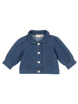 Giacca Chicco 101968 da bambina denim.