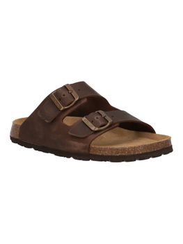 Sandalo Grunland CB1631 40BOBO da uomo mogano.