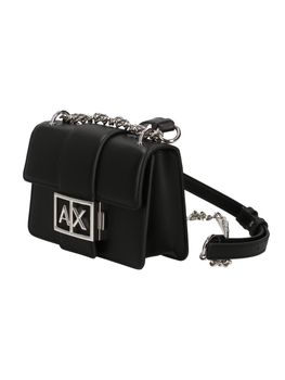 Tracolla Armani Exchange XW000071 AF12039 da donna nera.