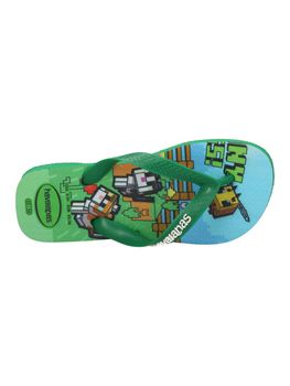 Ciabatta Havaianas 4145125 da bambino verde.