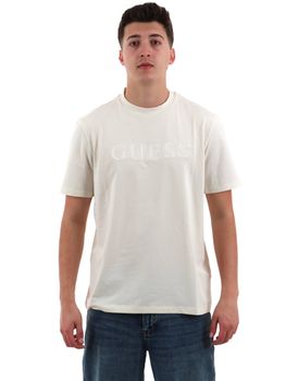 T-shirt Guess Z6YI17 K4968 da uomo bianca.