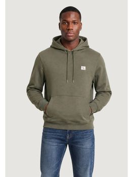 Felpa Calvin Klein LV04RG269G da uomo dusty olive.