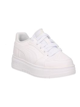 Sneakers Puma 403738 da bambina bianca.