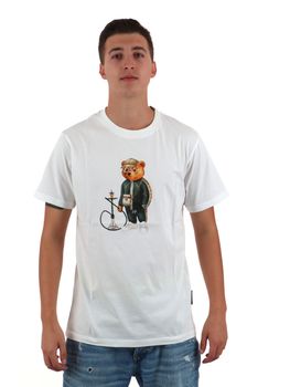 T-shirt Baron Filou FIL84-TS da uomo bianca.