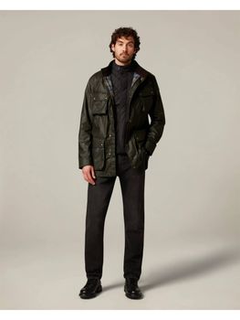 Giubbotto Belstaff 105311 da uomo olive.