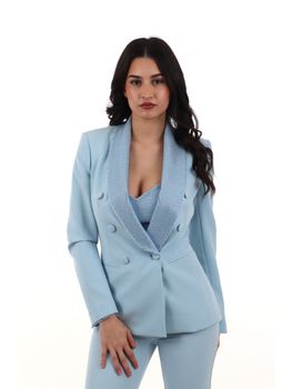 Giacca Silence GI5366 da donna sky.