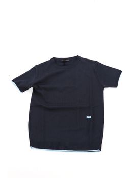 Maglia Daniele Alessandrini 1236M00047 da bambino navy.