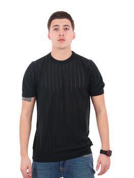Maglia Daniele Alessandrini DUMC0016 YCO001 da uomo nera.