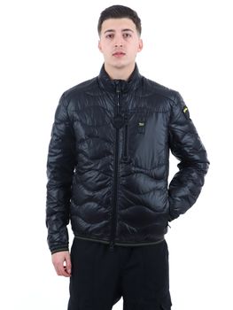 Piumino Blauer BLUC03178 006719 da uomo nero.
