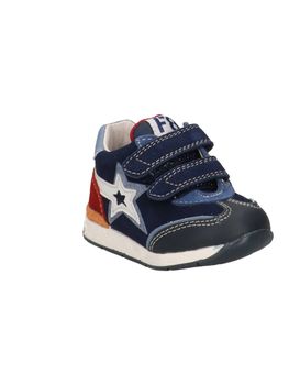 Sneakers Falcotto 1C49 da bambino navy+white+granata.