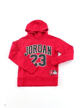 Felpa Jordan 95C479 da bambino rossa.