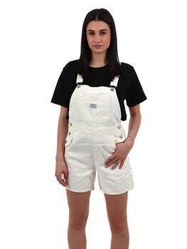 Salopette Levi's 001UY da donna beige.