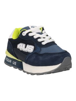 Sneaker 4US Paciotti UBK25001 da bambino blu.