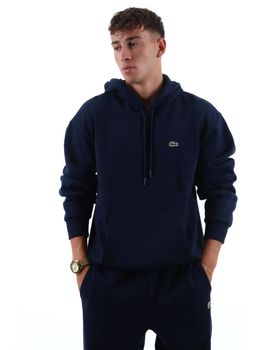 Felpa Lacoste SH8863 da uomo blu.