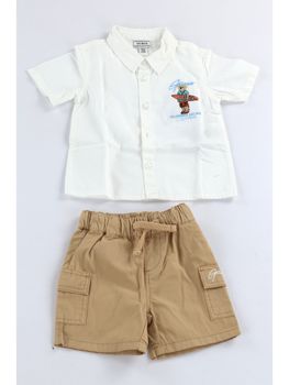 Set Guess I6GG07 WBHQ1 da bambino bianco.