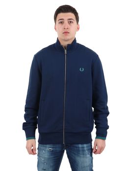 Felpa Fred Perry J1357 57 da uomo blu.