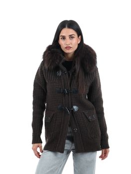 Giubbino Bark 62BD9002C da donna brown.