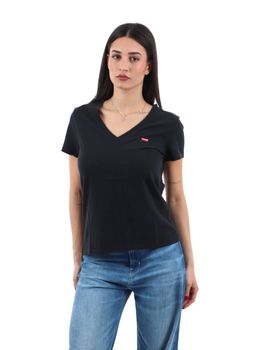 T-shirt Levi's 85341 0002 PERFECT VNECK da donna caviar.