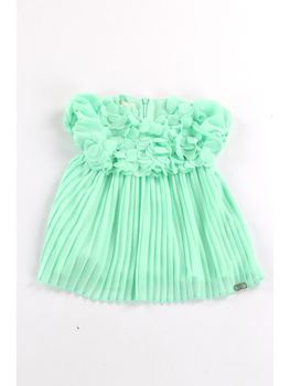 Vestito Liu Jo HA6058T5142 da bambina green.