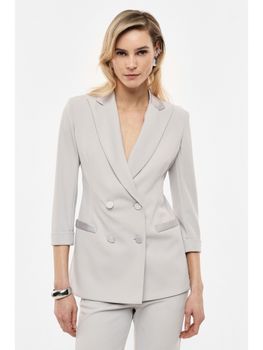 Giacca Imperial JU25LAW da donna perla.