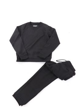 Tuta Guess L5RG00 KCCH0 SET da bambino nera.