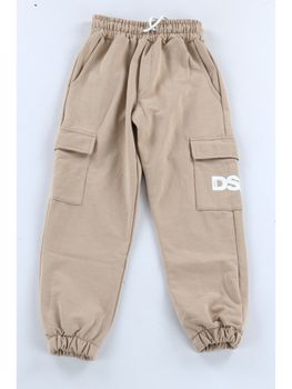 Pantalone Dropseason2 SS26K60 da bambino sabbia.