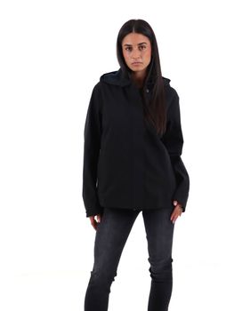 Giubbino K-Way K51453W da donna nero+ blu.