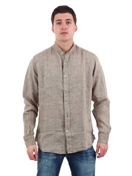 Camicia U.S Polo ASSN 104013 0000191 da uomo cammello.