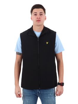 Smanicato Lyle&Scott JK2406V da uomo nero.