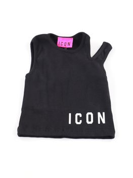 Top Icon IGTP00596 da bambina nero.