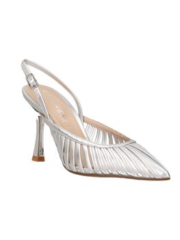 Scarpa con il tacco CafèNoir NA9034 da donna argento.