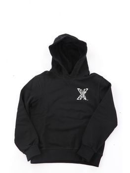 Felpa Dsquared2 DQ2526 D003G DQ900 da bambino nera.
