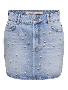Gonna Only ONUR PEARL DECO SKI 15367472 da donna denim.