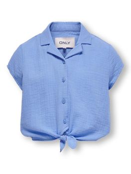 Camicia Only Kids 15293884 da bambina blu.