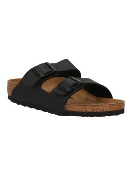 Ciabatta Birkenstock 555123 ARIZONA KIDS BS da bambino nera.