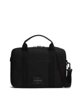 Cartella Tommy Hilfiger AM0AM14439 da uomo nera.