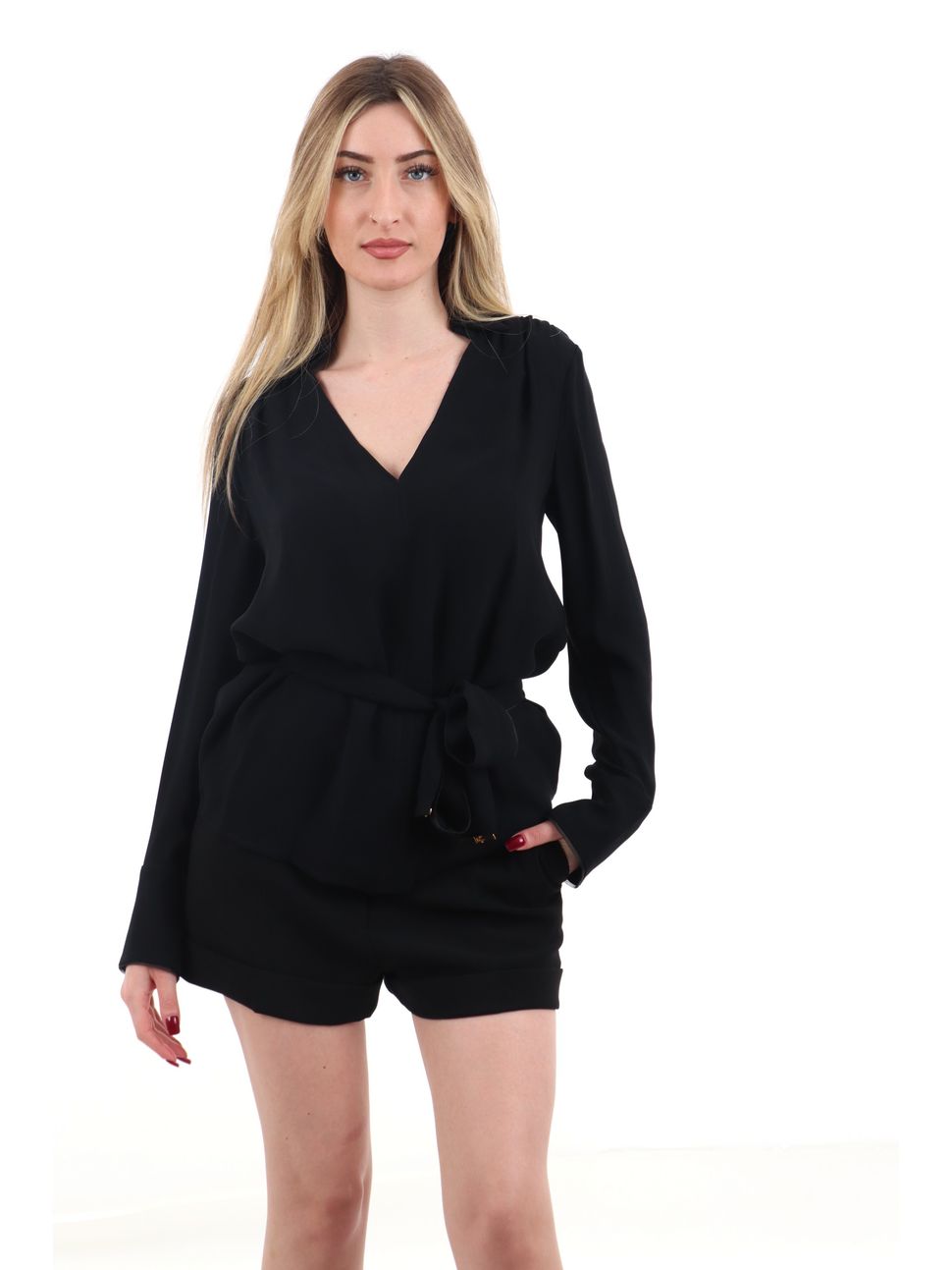 camicia-elisabetta-franchi-ca14661e2-da-donna-nera