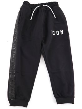 Pantalone Icon IBSP001416 da bambino nero.